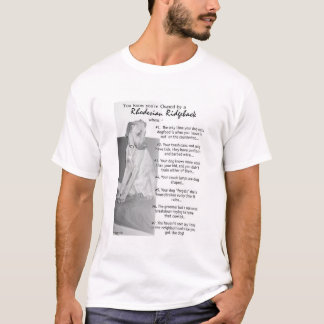 Rhodesian Ridgeback Lover/Owner T-Shirt