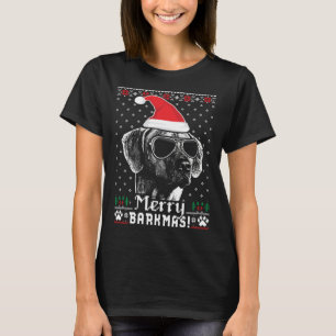 Rhodesian Ridgeback Merry Barkmas Christmas T-Shirt