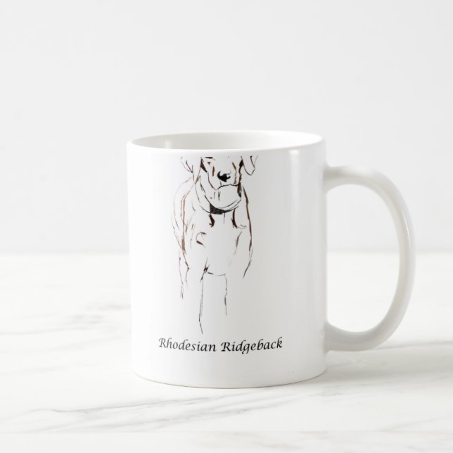Rhodesian Ridgeback mug (Right)