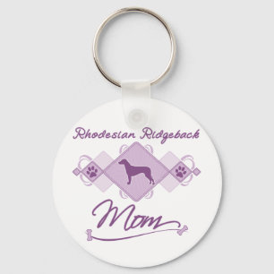 Rhodesian Ridgeback Mum Key Ring