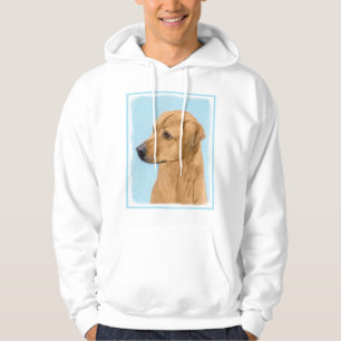 Rhodesian Ridgeback Painting - Original Dog Art Hoodie