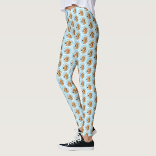 Rhodesian Ridgeback Painting - Original Dog Art Leggings