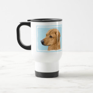 Rhodesian Ridgeback Painting - Original Dog Art Travel Mug