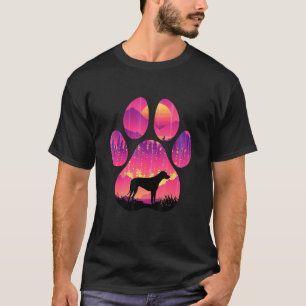 Rhodesian Ridgeback Paw Mum Dad Dog  Women Men T-Shirt