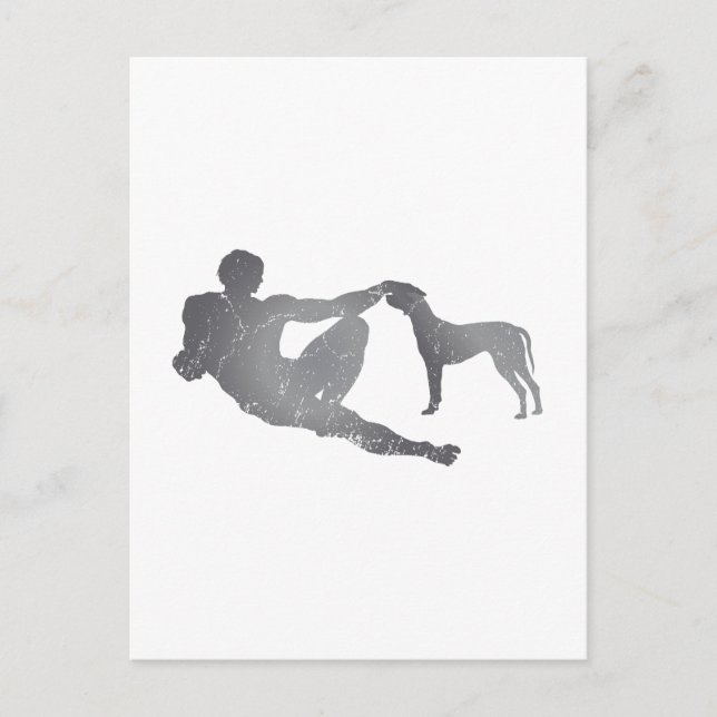 Rhodesian Ridgeback Postcard (Front)