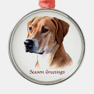 Rhodesian Ridgeback Round Ornament