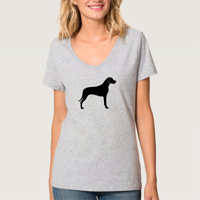 Rhodesian Ridgeback Silhouette T-Shirt (Front)