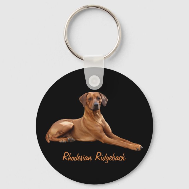 Rhodesian Ridgeback Sleutelhanger Key Ring (Front)
