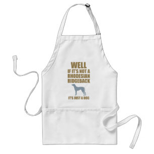 Rhodesian Ridgeback Standard Apron