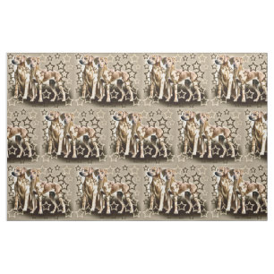 Rhodesian Ridgeback Star Fabric