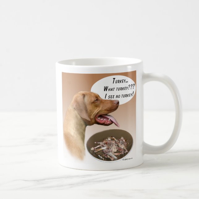 Rhodesian Ridgeback Turkey Coffee Mug (Right)