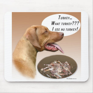 Rhodesian Ridgeback Turkey Mouse Mat