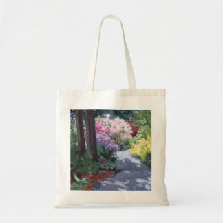Rhodies on the Path tote bag