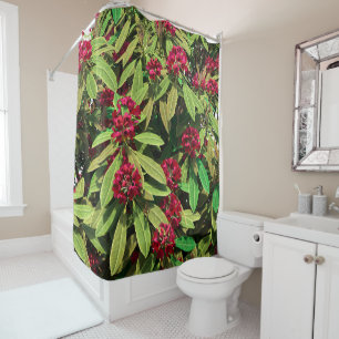 Rhododendron Bloom Shower Curtain