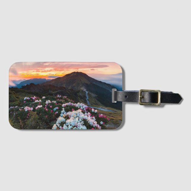 Rhododendron Blooming | Taroko National Park Luggage Tag (Front Horizontal)