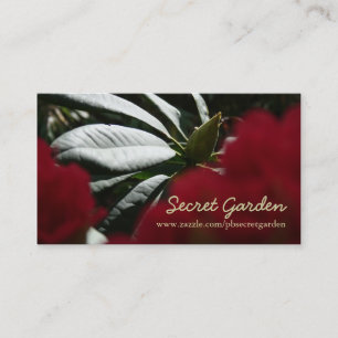 Rhododendron Floral Photography - Business Cards 1