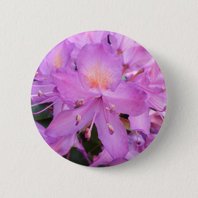 Rhododendron Flower Badge (Front)