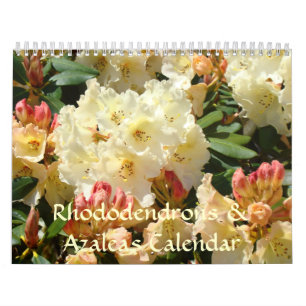 RHODODENDRONS & AZALEAS CALENDAR Gifts Holidays