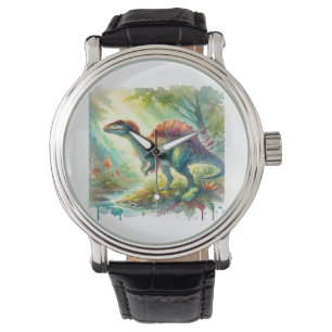 Rhoetosaurus 010824AREF145 - Watercolor Watch