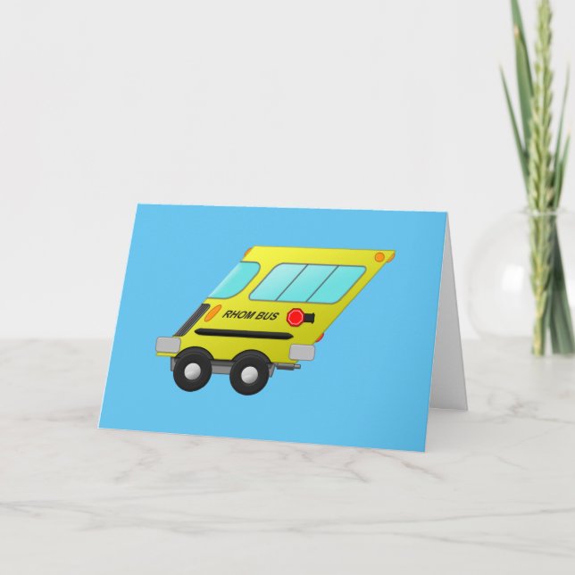 Rhom-bus greeeting card (Front)