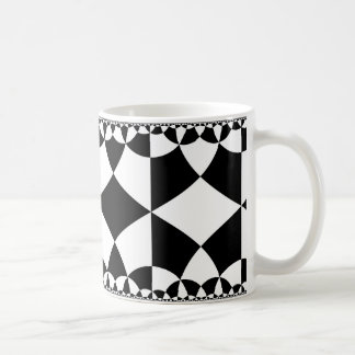Rhombic infinity coffee mug