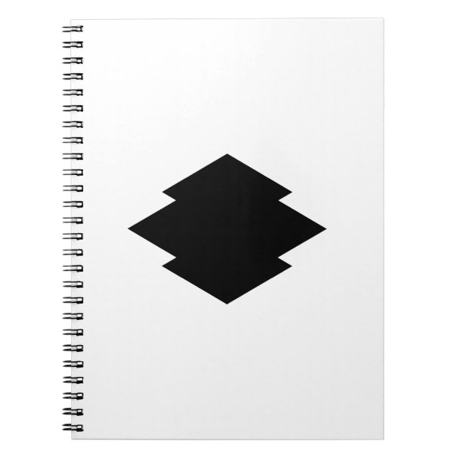 Rhombic pine bark notebook (Front)