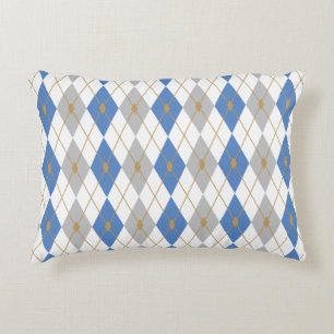 Rhombus Color Combination 2 Decorative Cushion
