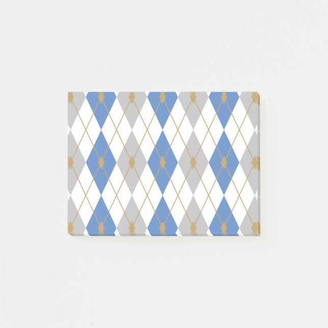 Rhombus Colour Combination 2 Post-it Notes (Front)