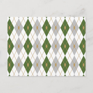 Rhombus Colour Combination 3 Postcard