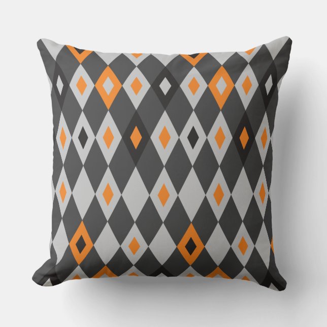 Rhombus Pattern 2 Cushion (Front)