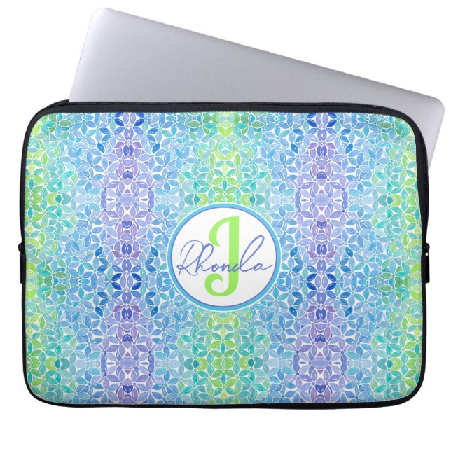 Rhonda Mosaic Laptop Sleeve (Front)