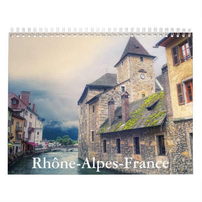 Rhône-Alpes-France Calendar (Cover)