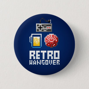 RHP Logo 2.25 Inch Round Button Pin