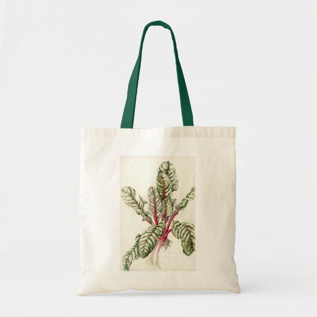 Rhubarb Chard 1992 Tote Bag (Front)