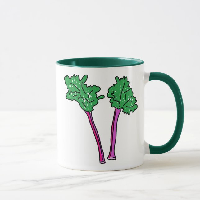 Rhubarb Mug (Right)