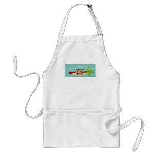 Rhubarb Pie Capital Apron