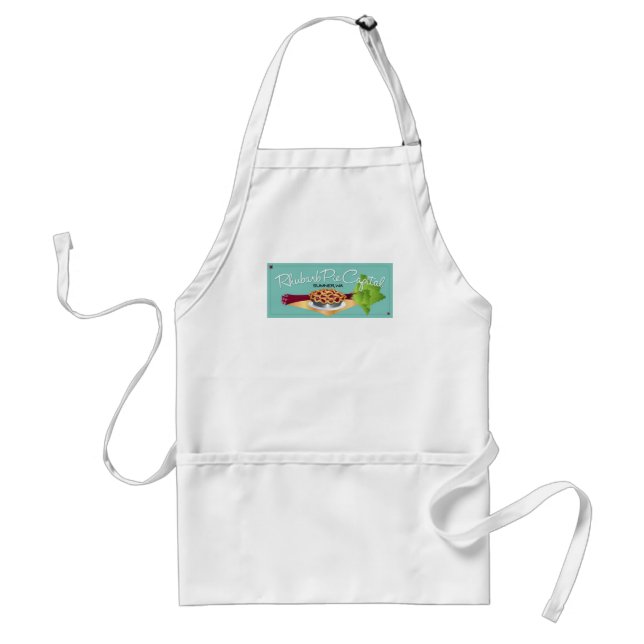 Rhubarb Pie Capital Apron (Front)