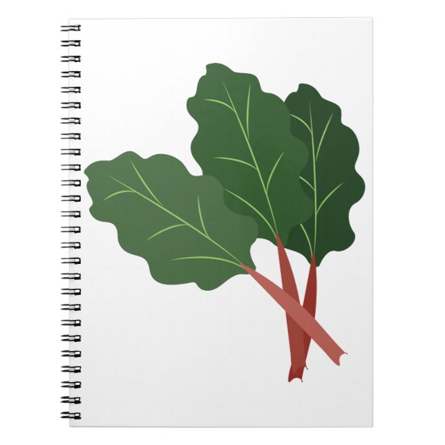 Rhubarb Plant Notebook (Front)