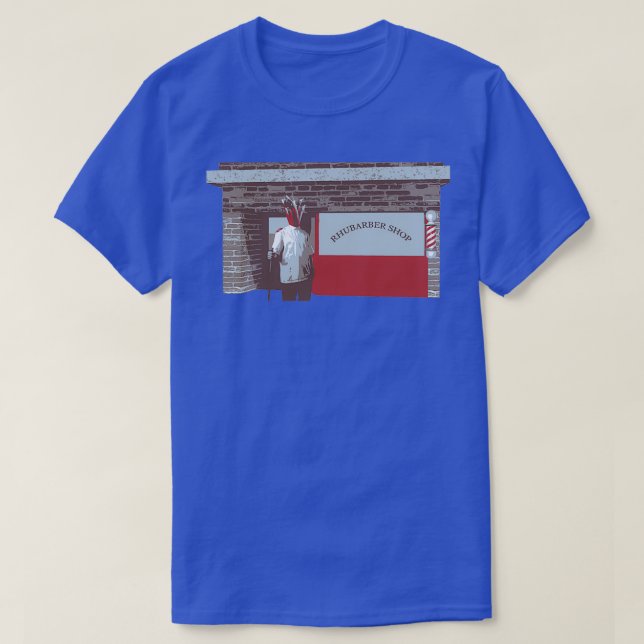 Rhubarber shop T-Shirt (Design Front)