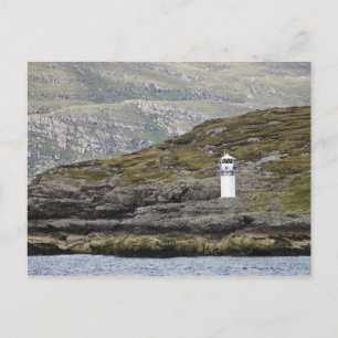 Rhue Lighthouse Along The Coast Postcard