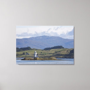 Rhue Lighthouse Canvas Print