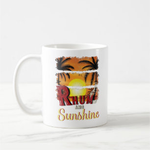 Rhum and Sunshine, Summer Lover Beach Coffee Mug
