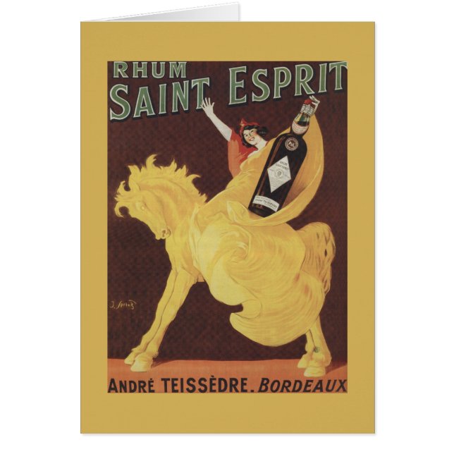 Rhum Saint Esprit - Andre Teissedre Promo (Front)