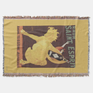 Rhum Saint Esprit - Andre Teissedre Promo Throw Blanket