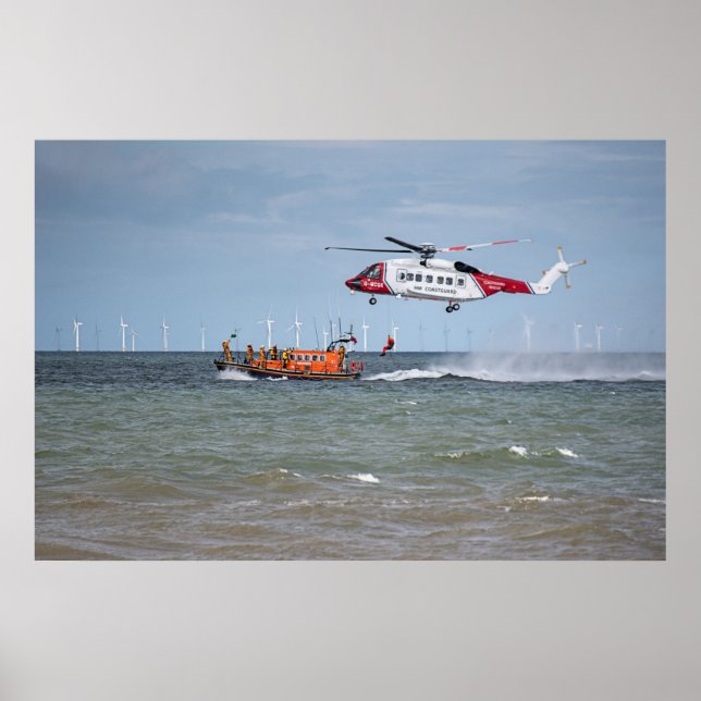 Rhyl Air Sea Rescue Poster (Front)