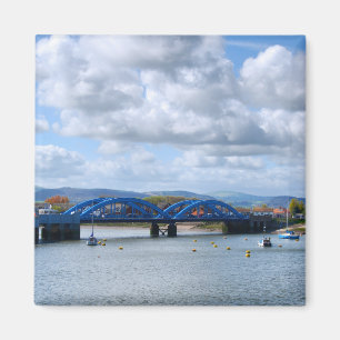 Rhyl Blue Bridges Magnet