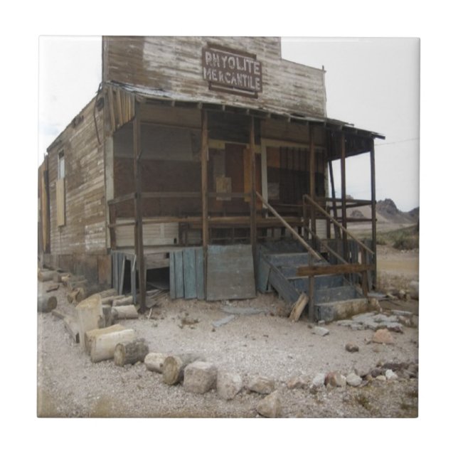 Rhyolite Mercantile Building Tile (Front)
