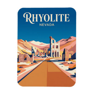 Rhyolite USA Magnet