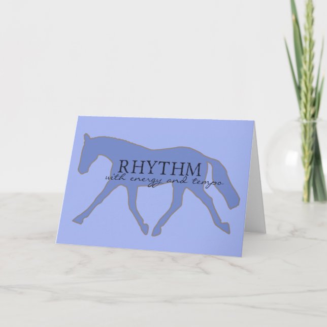 RHYTHM 5x7 GREETING CARD (Front)