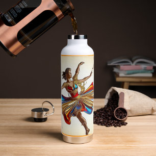 "Rhythm and Gold" Water Bottle
